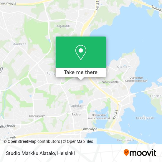 Studio Markku Alatalo map