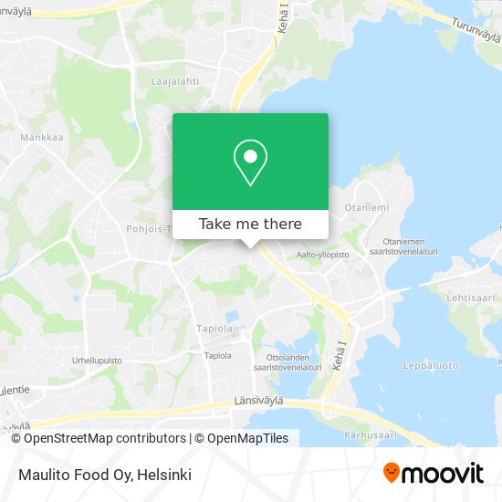Maulito Food Oy map