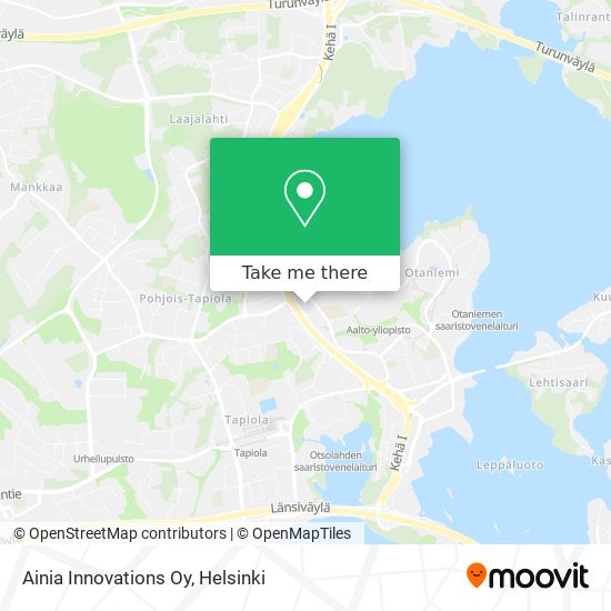 Ainia Innovations Oy map