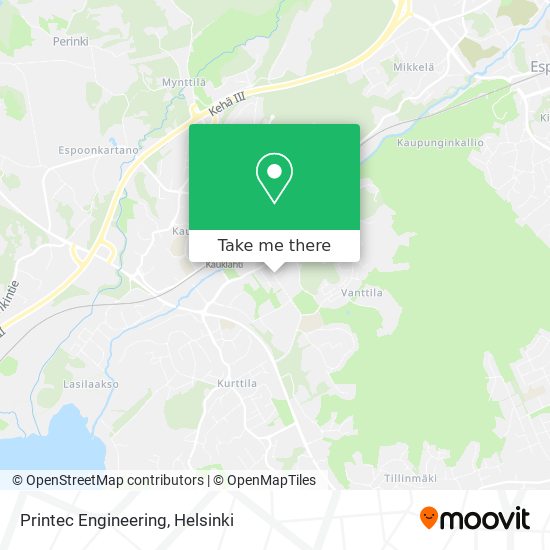 Printec Engineering map