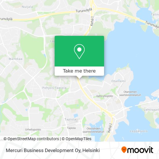 Mercuri Business Development Oy map