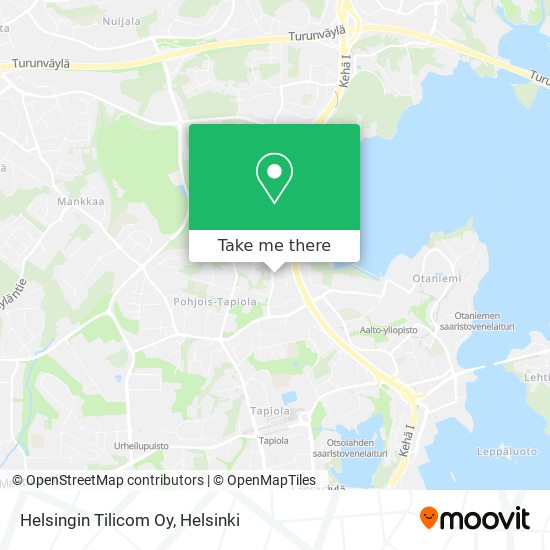 Helsingin Tilicom Oy map