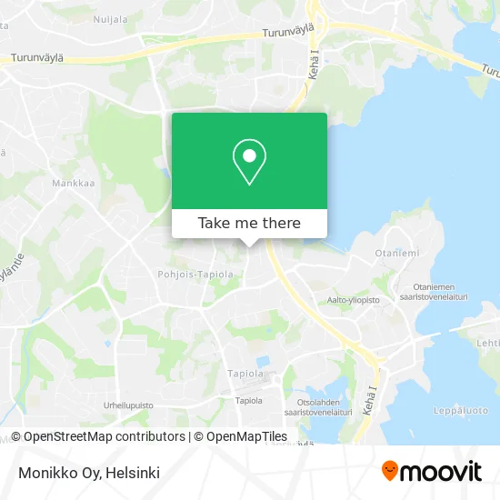 Monikko Oy map
