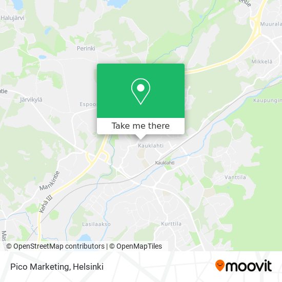 Pico Marketing map