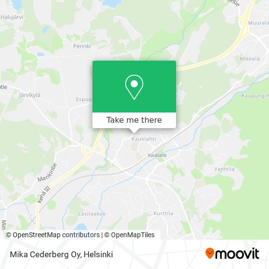 Mika Cederberg Oy map