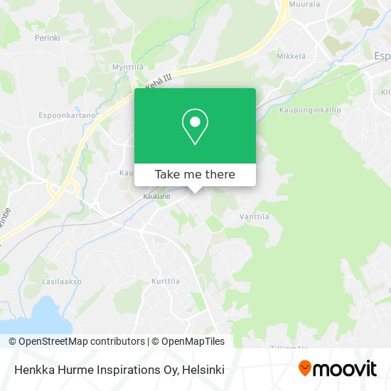 Henkka Hurme Inspirations Oy map