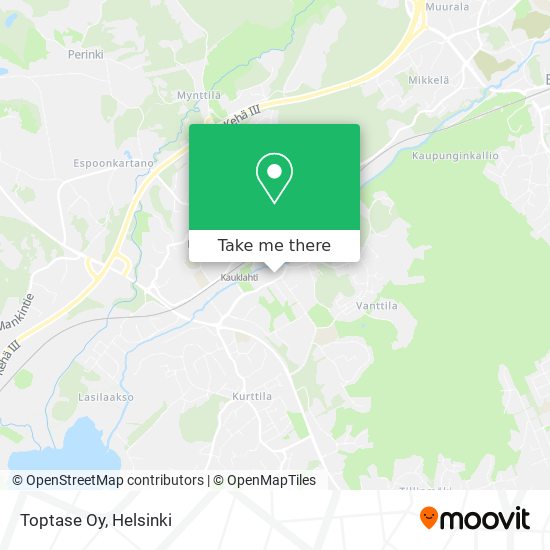 Toptase Oy map