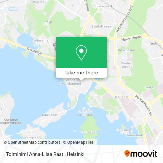 Toiminimi Anna-Liisa Raati map