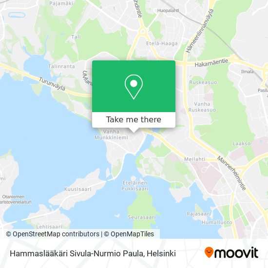 Hammaslääkäri Sivula-Nurmio Paula map