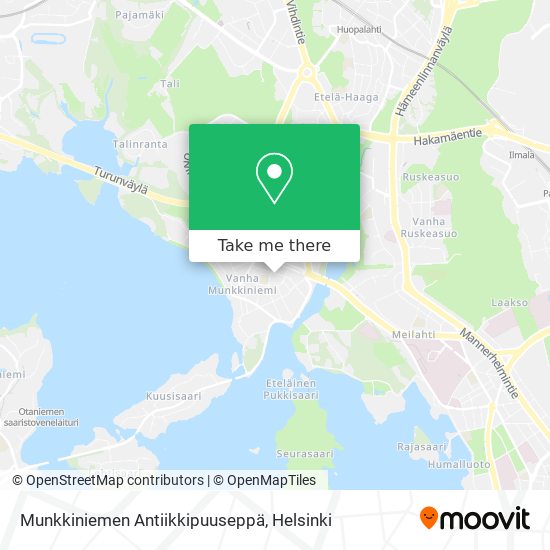 Munkkiniemen Antiikkipuuseppä map