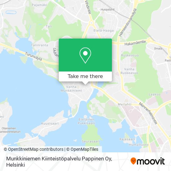 Munkkiniemen Kiinteistöpalvelu Pappinen Oy map