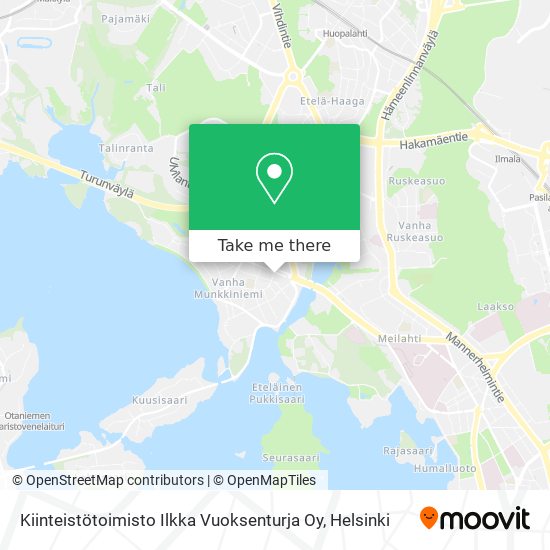 Kiinteistötoimisto Ilkka Vuoksenturja Oy map