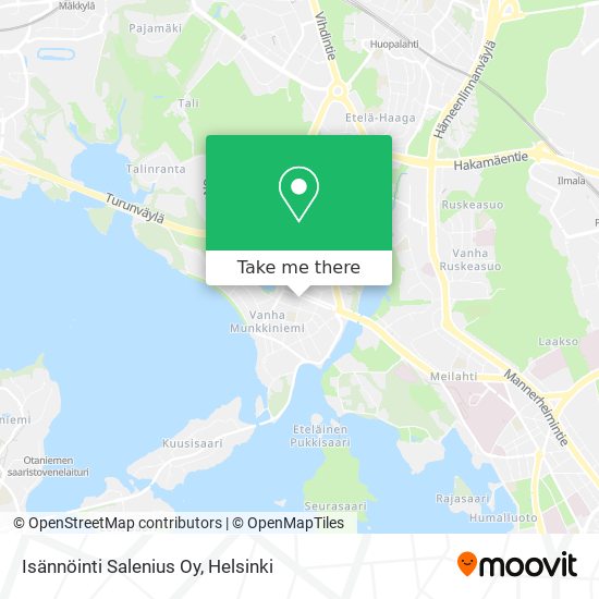 Isännöinti Salenius Oy map