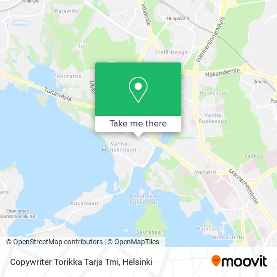 Copywriter Torikka Tarja Tmi map
