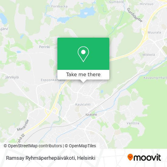 Ramsay Ryhmäperhepäiväkoti map