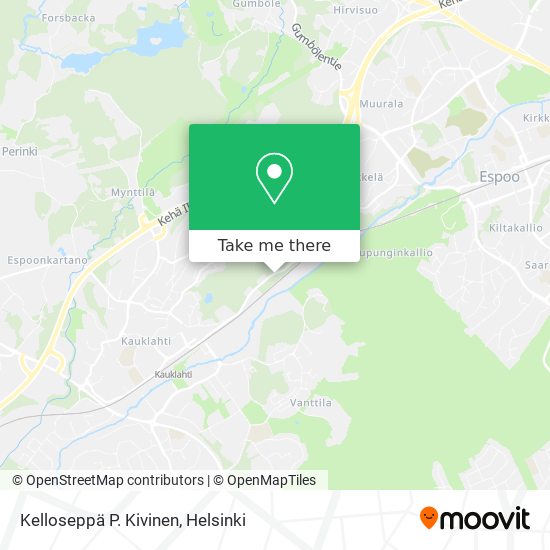 Kelloseppä P. Kivinen map