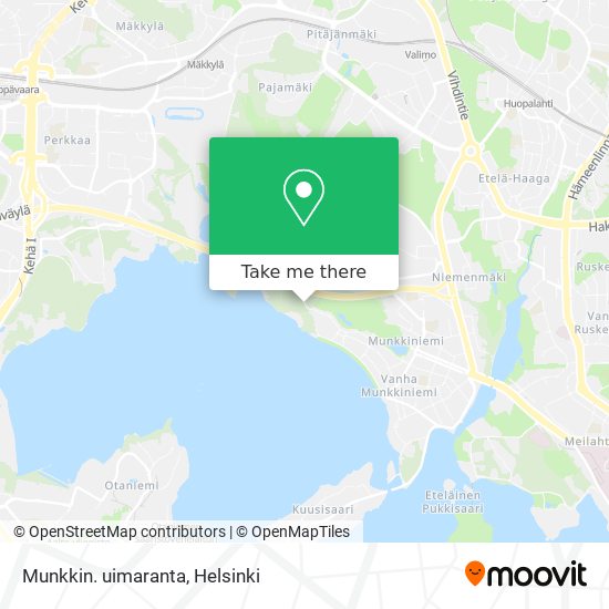 Munkkin. uimaranta map