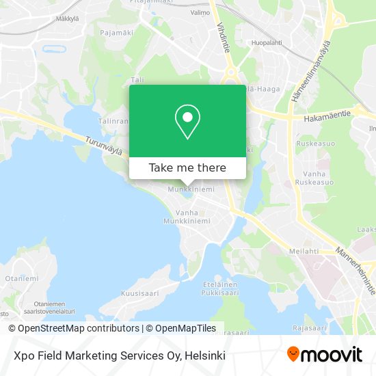Xpo Field Marketing Services Oy map