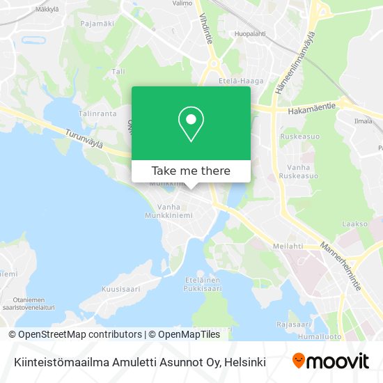 Kiinteistömaailma Amuletti Asunnot Oy map