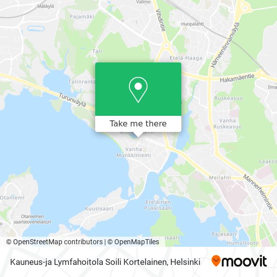 Kauneus-ja Lymfahoitola Soili Kortelainen map