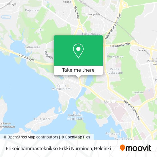 Erikoishammasteknikko Erkki Nurminen map