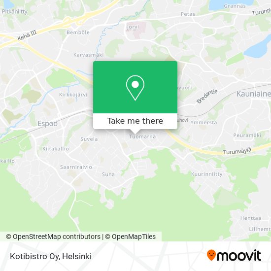 Kotibistro Oy map