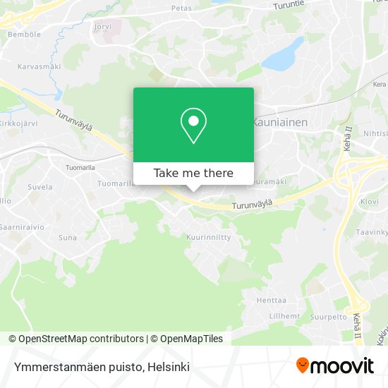 Ymmerstanmäen puisto map