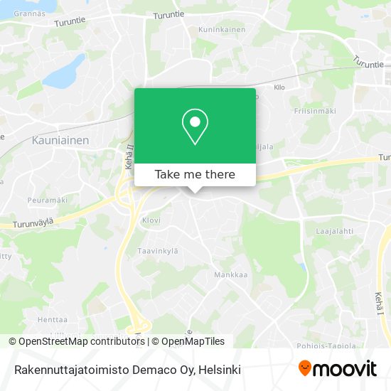 Rakennuttajatoimisto Demaco Oy map