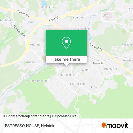 ESPRESSO HOUSE map