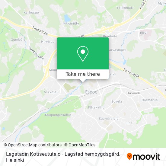 Lagstadin Kotiseututalo - Lagstad hembygdsgård map