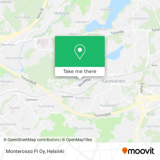 Monterosso FI Oy map