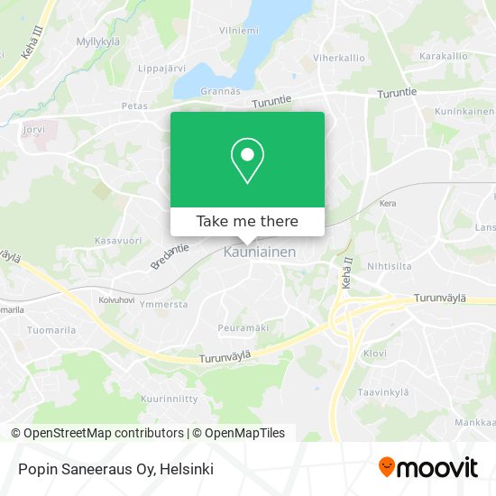 Popin Saneeraus Oy map