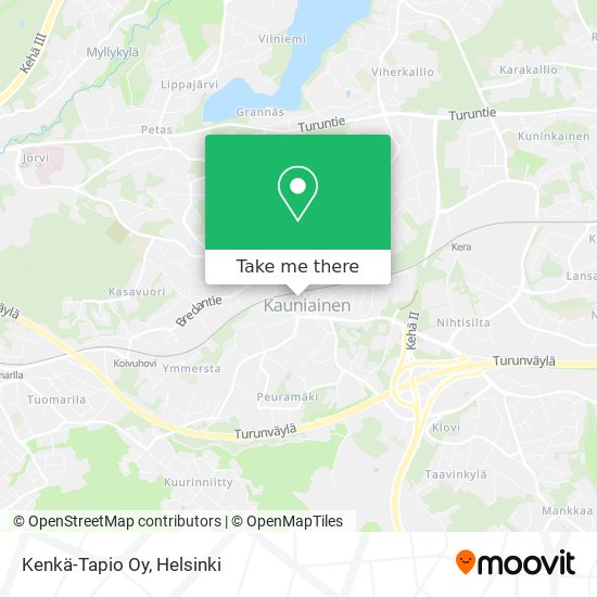 Kenkä-Tapio Oy map