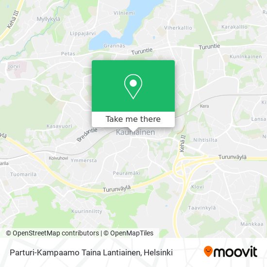 Parturi-Kampaamo Taina Lantiainen map