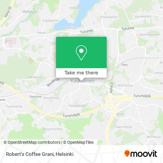 Robert's Coffee Grani map