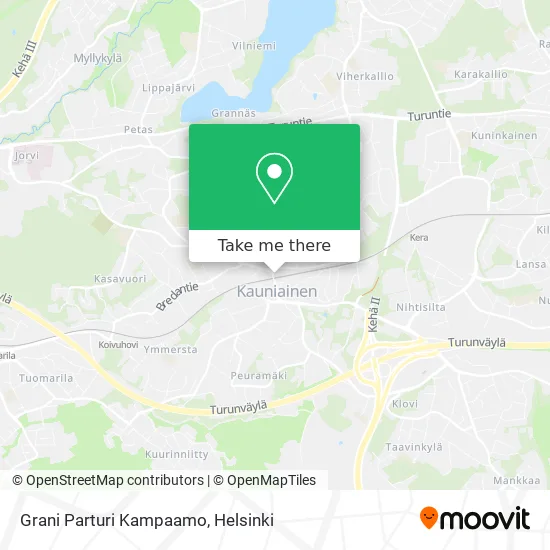 Grani Parturi Kampaamo map