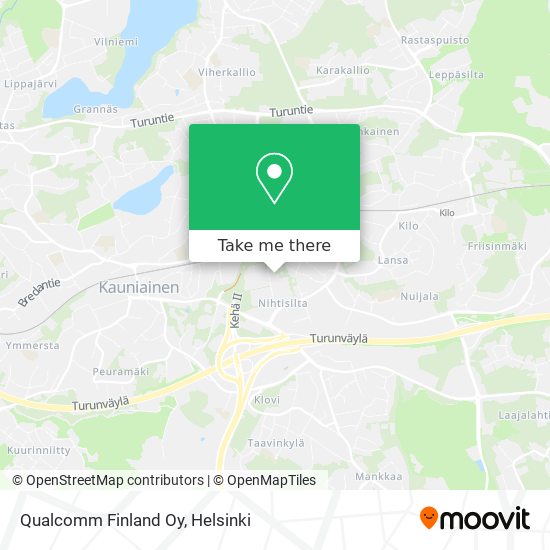 Qualcomm Finland Oy map