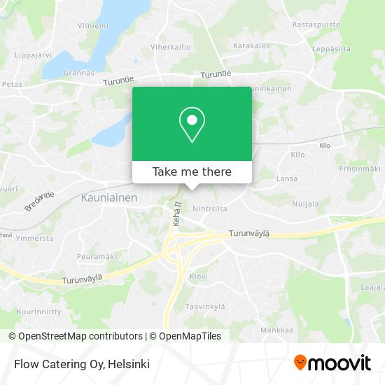 Flow Catering Oy map