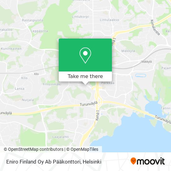 Eniro Finland Oy Ab Pääkonttori map