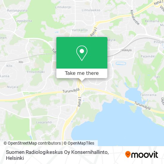 Suomen Radiologikeskus Oy Konsernihallinto map