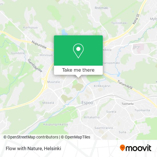 Flow with Nature map