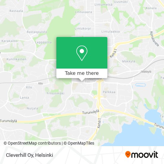 Cleverhill Oy map