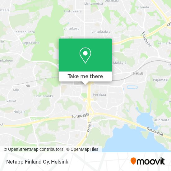 Netapp Finland Oy map