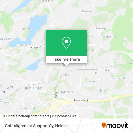 Golf Alignment Support Oy map