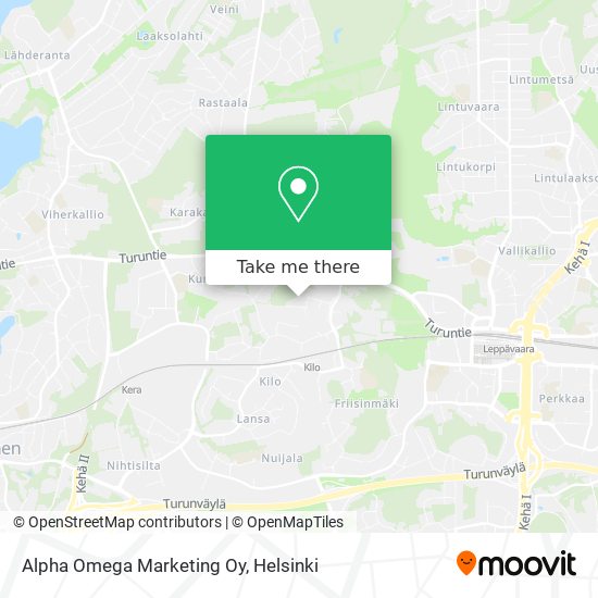 Alpha Omega Marketing Oy map
