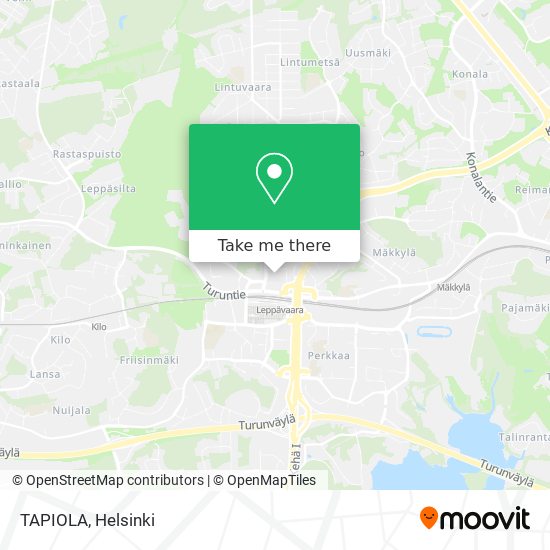 TAPIOLA map