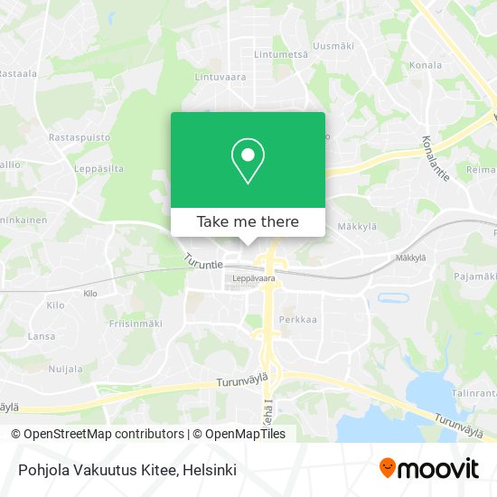 Pohjola Vakuutus Kitee map