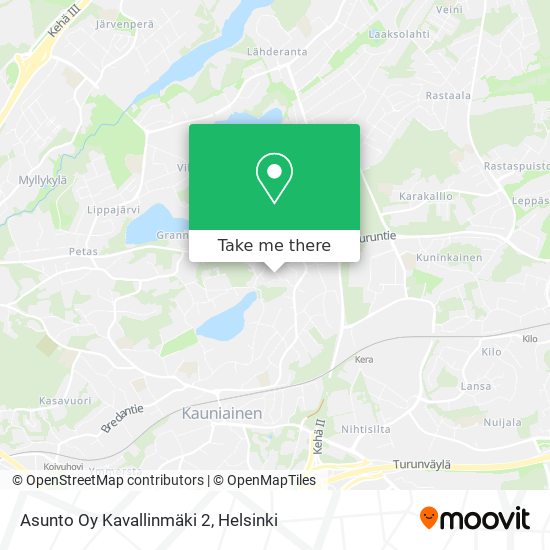 Asunto Oy Kavallinmäki 2 map