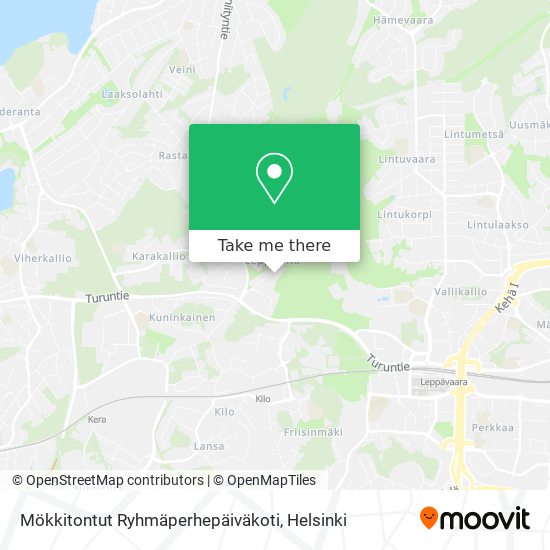 Mökkitontut Ryhmäperhepäiväkoti map