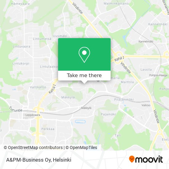 A&PM-Business Oy map